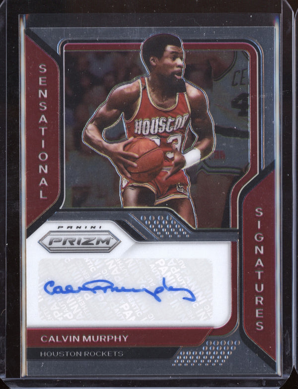 Calvin Murphy 2020-21 Panini Prizm Sensational Signatures