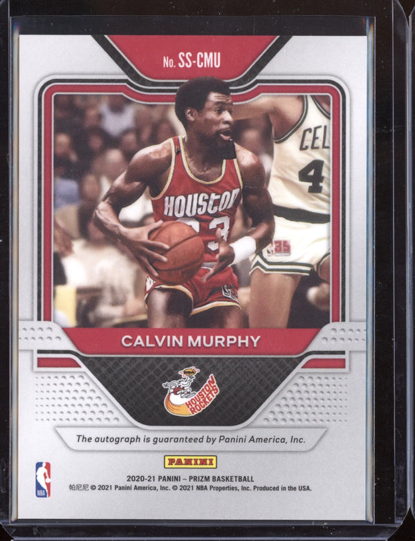 Calvin Murphy 2020-21 Panini Prizm Sensational Signatures