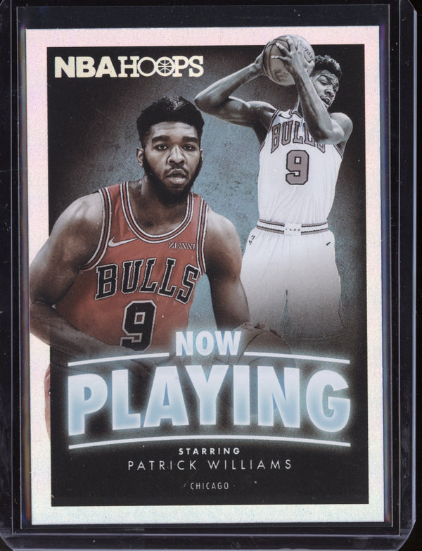 Patrick Williams 2020-21 Panini Hoops Now Playing Holo RC