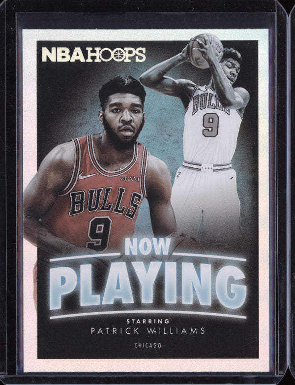 Patrick Williams 2020-21 Panini Hoops Now Playing Holo RC