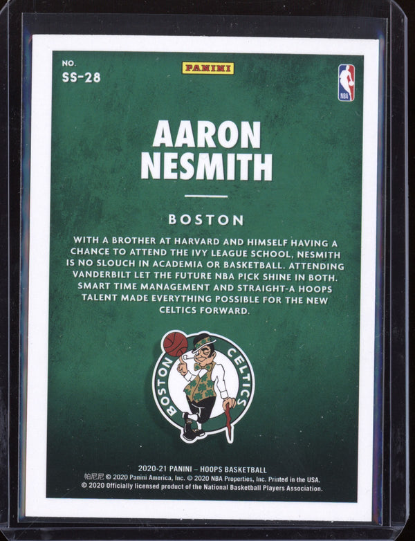 Aaron Nesmith 2020-21 Panini Hoops Now Playing Holo RC