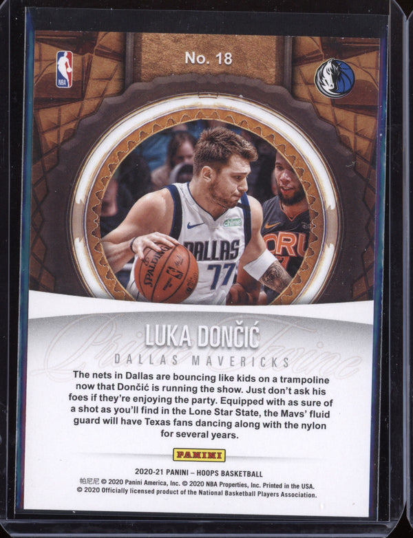 Luka Doncic 2020-21 Panini Hoops Prime Twine