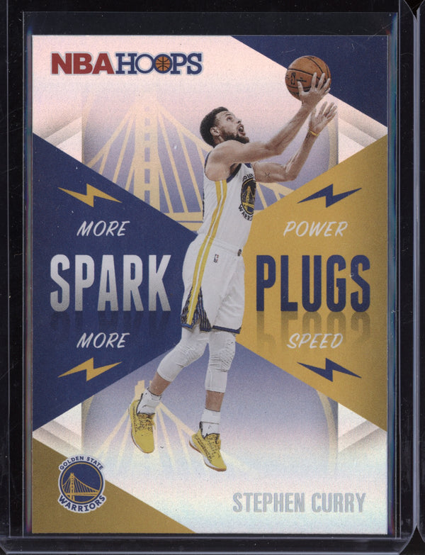 Stephen Curry 2020-21 Panini Hoops Spark Plugs