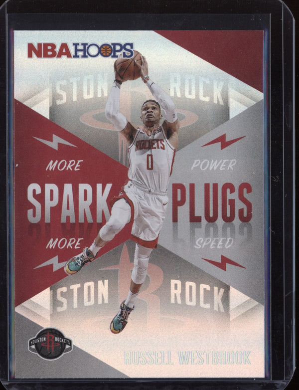 Russell Westbrook 2020-21 Panini Hoops Spark Plugs