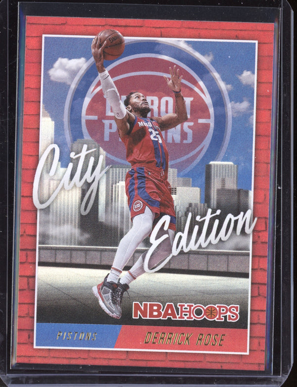 Derrick Rose 2020-21 Panini Hoops City Edition