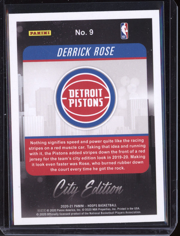 Derrick Rose 2020-21 Panini Hoops City Edition