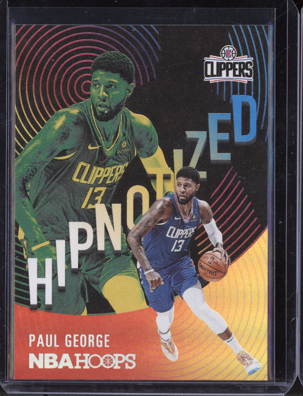 Paul George 2020-21 Panini Hoops Hipnotized