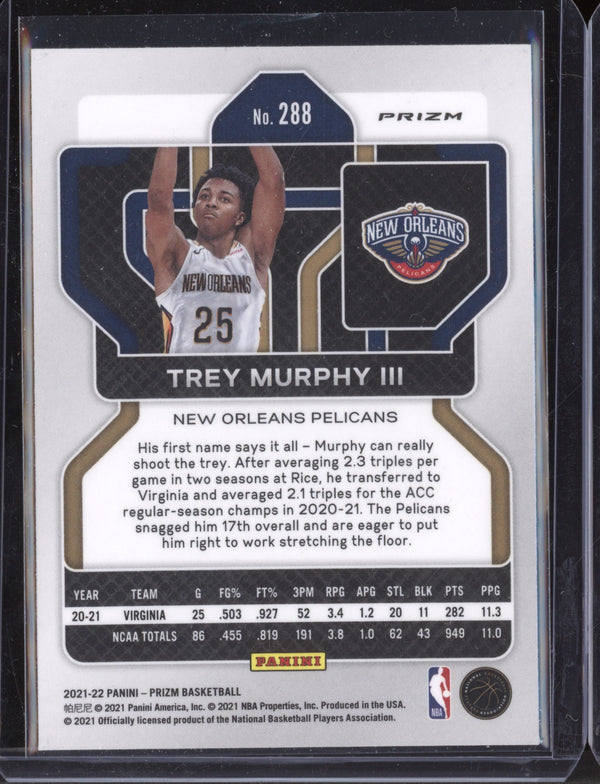 Trey Murphy III 2021-22 Panini Prizm Pulsar RC