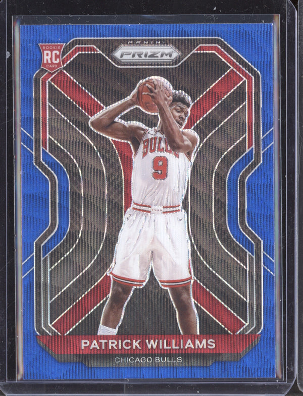 Patrick Williams 2020-21 Panini Prizm Blue Wave RC