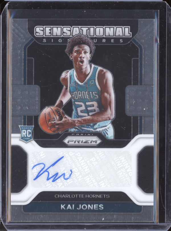 Kai Jones 2021-22 Panini Prizm Sensational Signatures RC