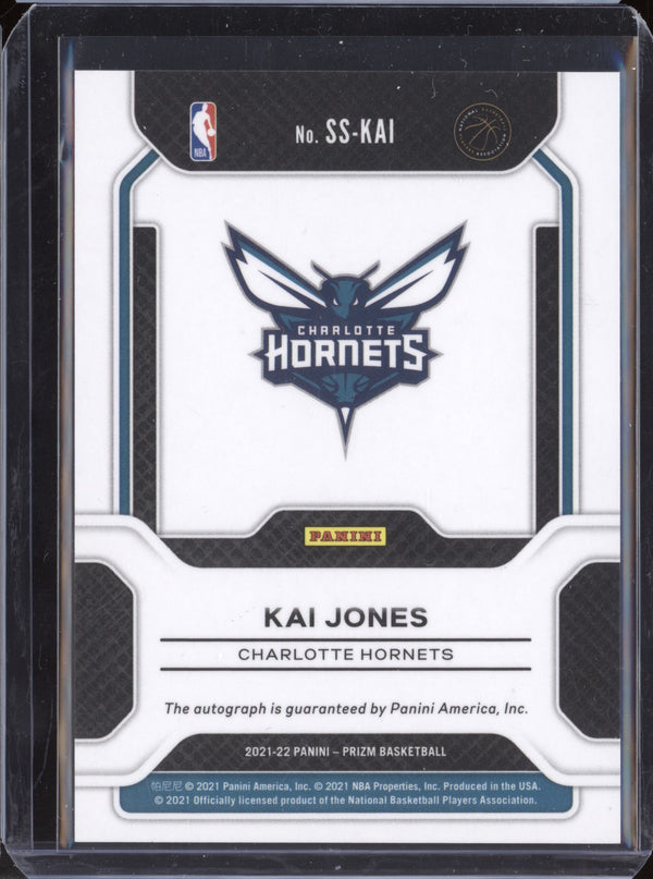 Kai Jones 2021-22 Panini Prizm Sensational Signatures RC