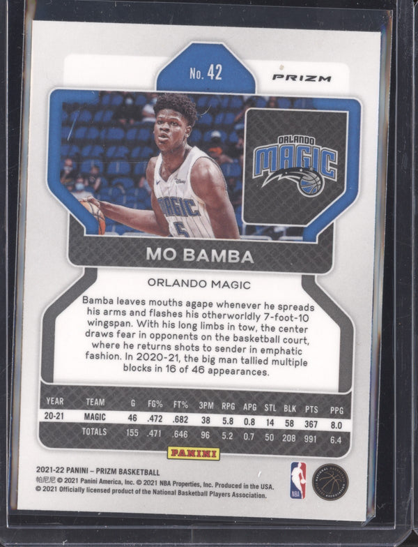 Mo Bamba 2021-22 Panini Prizm Hyper Prizm