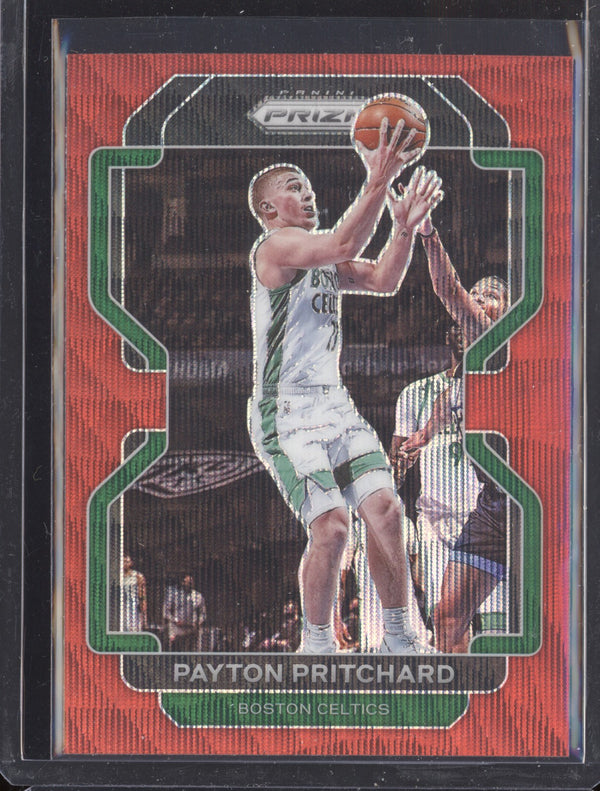 Payton Prtichard 2021-22 Panini Prizm Ruby Wave