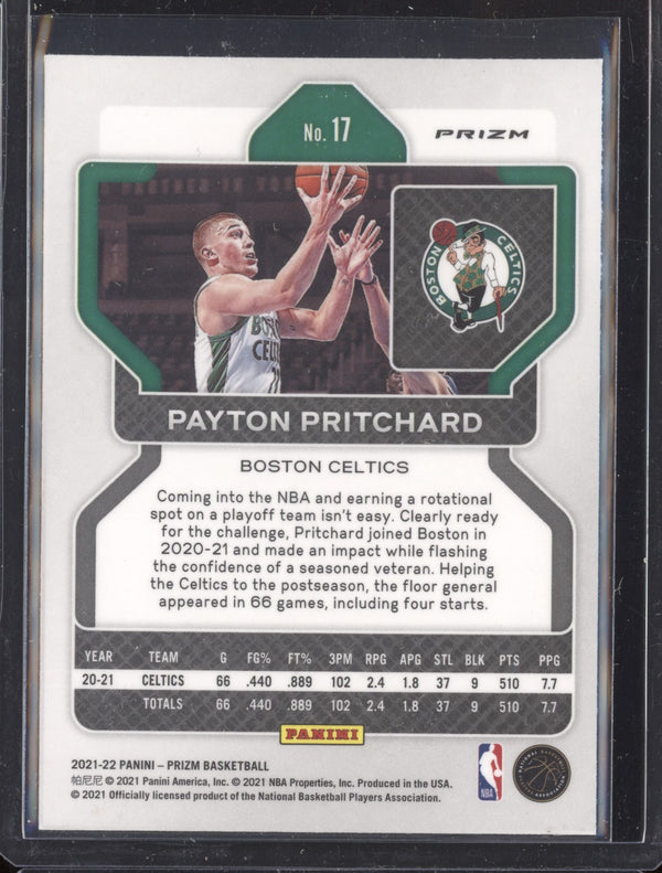 Payton Prtichard 2021-22 Panini Prizm Ruby Wave