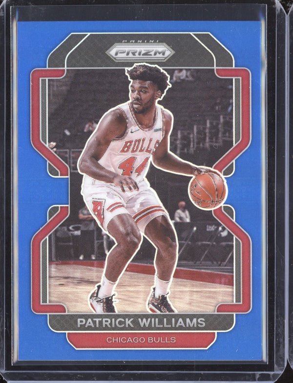 Patrick Williams 2021-22 Panini Prizm Blue Prizm 196/199