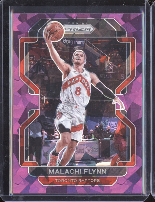 Malachi Flynn 2021-22 Panini Prizm Purple Ice 40/149