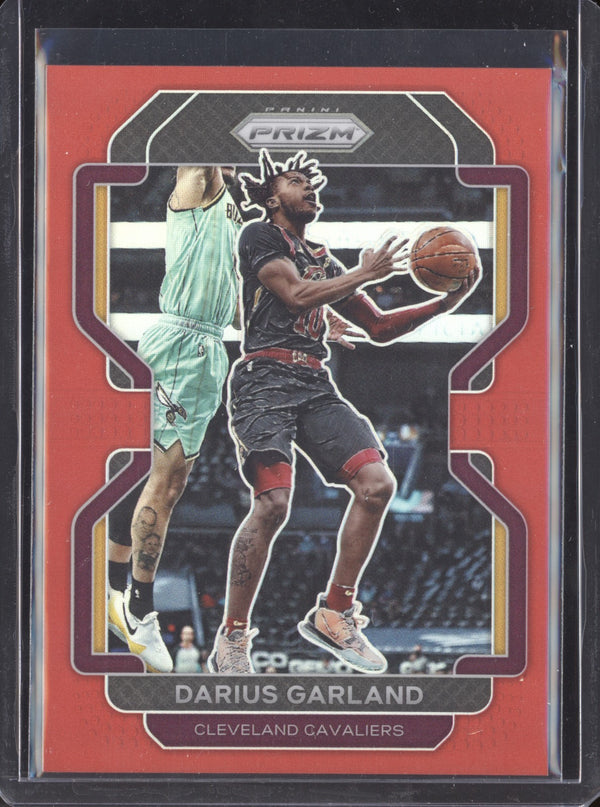 Darius Garland 2021-22 Panini Prizm Red Prizm 37/299