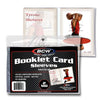 BCW Booklet Card Sleeves (5" 3/8 x 3" 11/16)