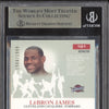 LeBron James 2003-04 Topps Pristine 101 Refractor RC 1980/1999 BGS 9.5