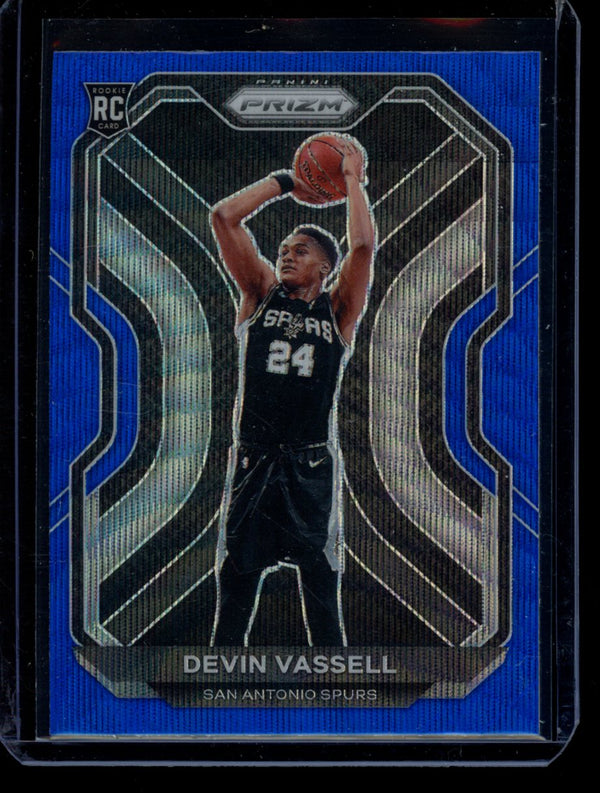 Devin Vassell 2020-21 Panini Prizm Blue Wave RC