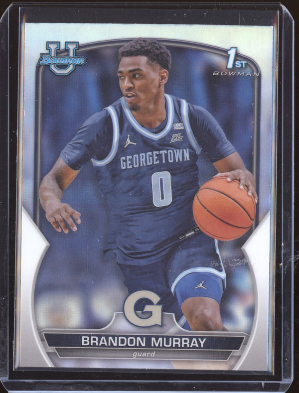 Brandon Murray 2022-23 Bowman University Chrome 40 Refractor RC