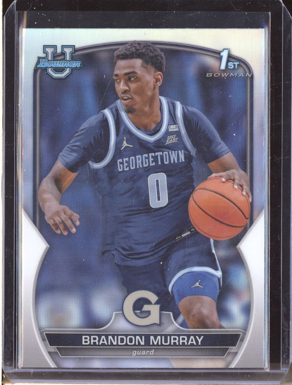 Brandon Murray 2022-23 Bowman University Chrome 40 Refractor RC