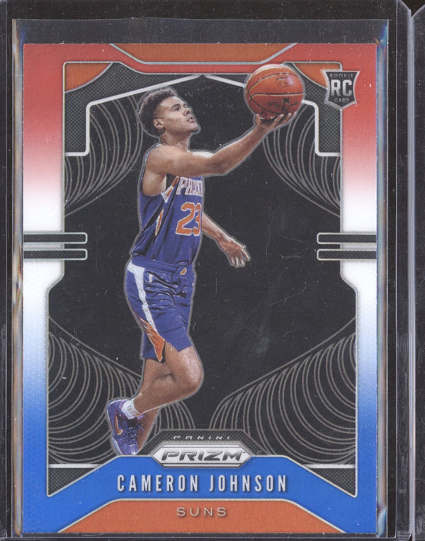 Cameron Johnson 2019-20 Panini Prizm 257 Red White Blue RC