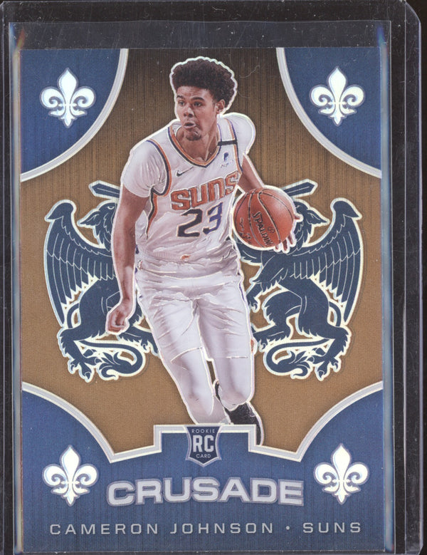 Cameron Johnson 2019-20 Panini Chronicles 538 Crusade Bronze RC