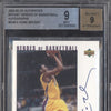 Kobe Bryant  2002-03 UD Authentics Heroes of Basketball Auto /8 BGS 9/9 RCH