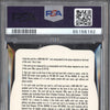 Michael Jordan  1996-97 Upper Deck SPx Autograph Trade Card PSA 9 RCH