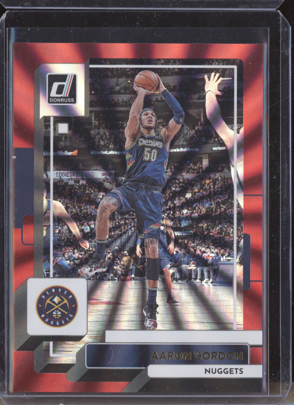 Aaron Gordon 2022-23 Panini Donruss 92 Red Holo Laser 31/99