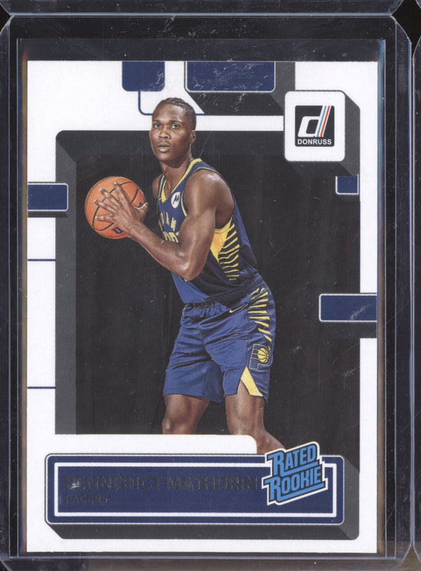 Bennedict Mathurin 2022-23 Panini Donruss 206 RC