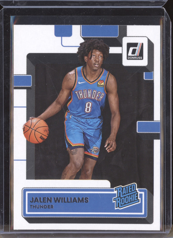 Jalen Williams 2022-23 Panini Donruss 212 RC