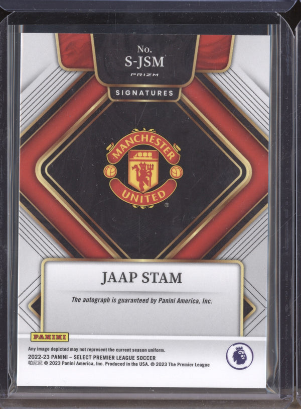 Jaap Stam 2022-23 Panini Select Premier League S-JSM Signatures Auto