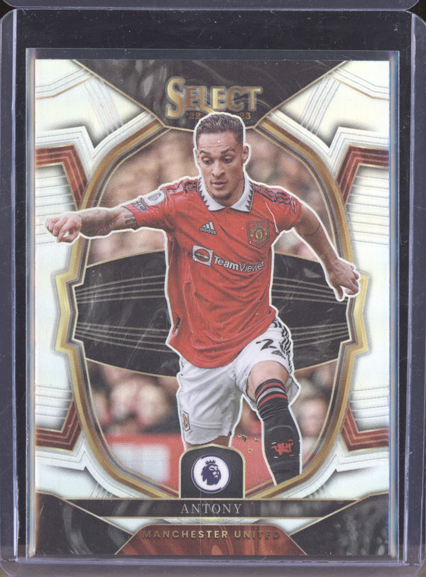 Antony 2022-23 Panini Select Premier League 68 Terrace Silver