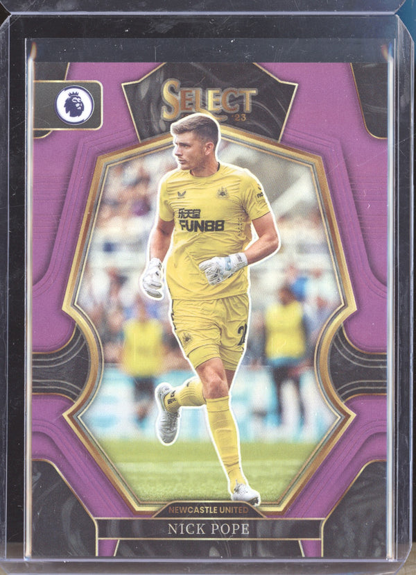 Nick Pope 2022-23 Panini Select Premier League 145 Terrace Purple 109/135