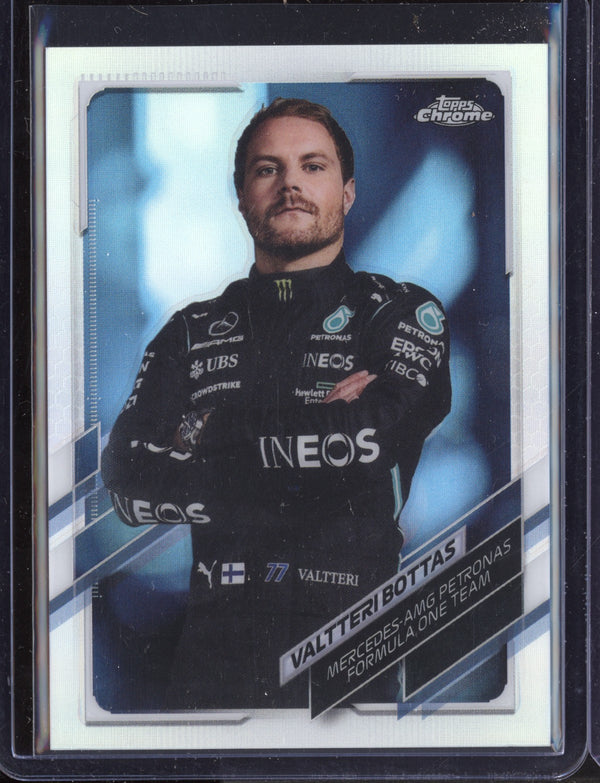 Valtteri Bottas 2 2021 Topps Chrome Formula One Refractor