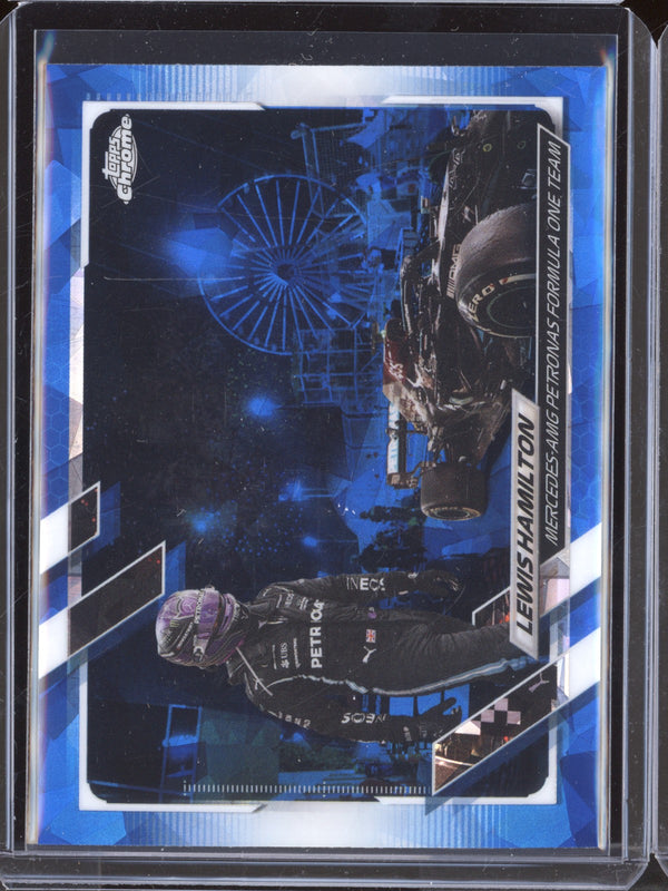 Lewis Hamilton 2021 Topps Chrome Sapphire Formula One 56