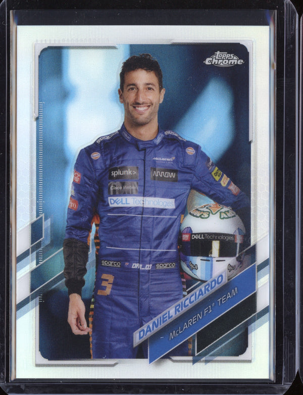 Daniel Ricciardo 2021 Topps F1 Chrome Refractor