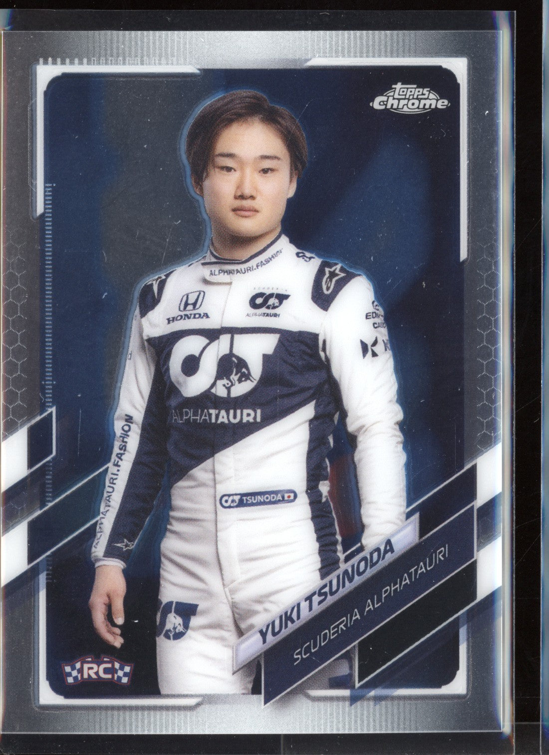 Yuki Tsunoda 2021 Topps Chrome RC