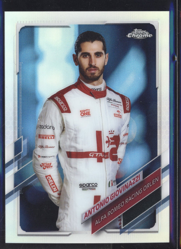 Antonio Giovinazzi 2021 Topps Chrome Formula One Refractor