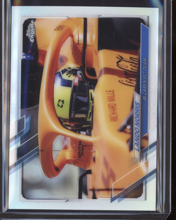 Lando Norris 2021 Topps Chrome Formula One Refractor