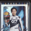 Yuki Tsunoda 2021 Topps Chrome Formula One 173 Refractor RC