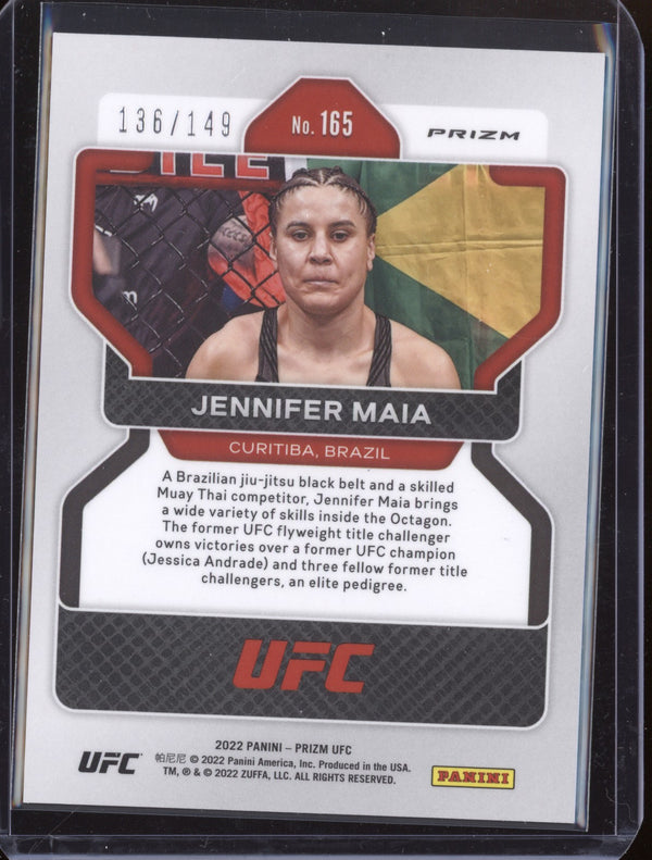 Jennifer Maia 2022 Panini Prizm UFC 165 Purple 136/149