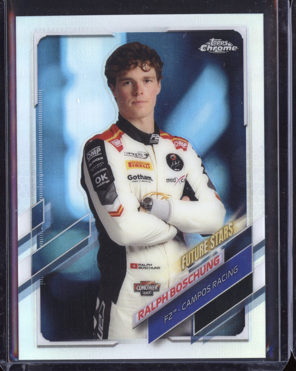 Ralph Boschung 2021 Topps Chrome Formula One Refractor