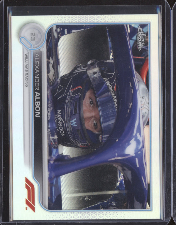 Alexander Albon 2022 Topps Chrome Formula One 56 Refractor