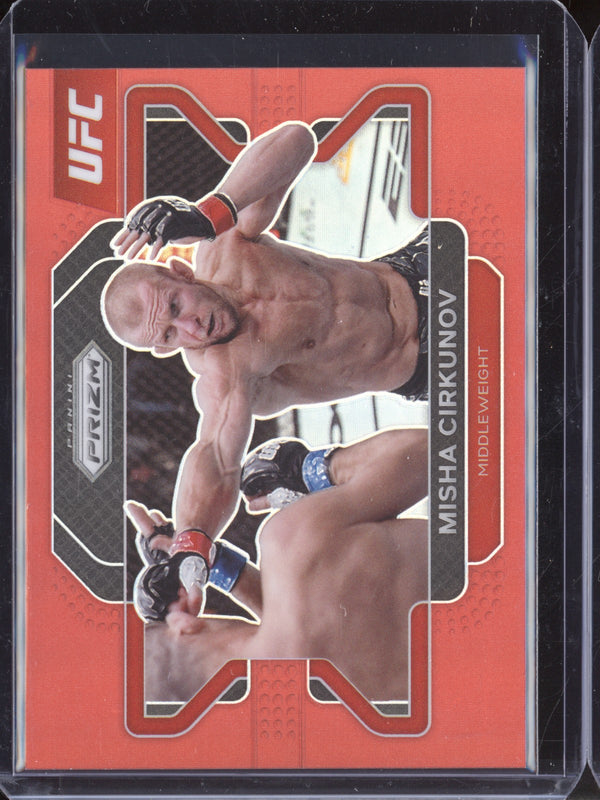 Misha Cirkunov 2022 Panini Prizm UFC 28 Red 109/299