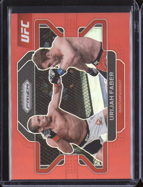 Urijah Faber 2022 Panini Prizm UFC 42 Red 92/299