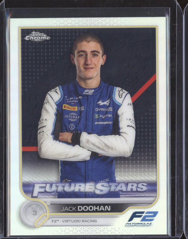 Jack Doohan 2022 Topps Chrome Formula One 79 Refractor