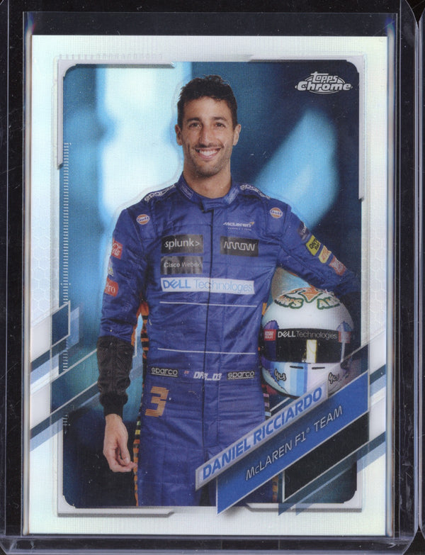 Daniel Ricciardo 2021 Topps Chrome Refractor